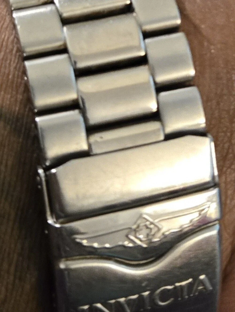 Invicta Men's Gold & Silver Chronograph Jacket-Style Watch